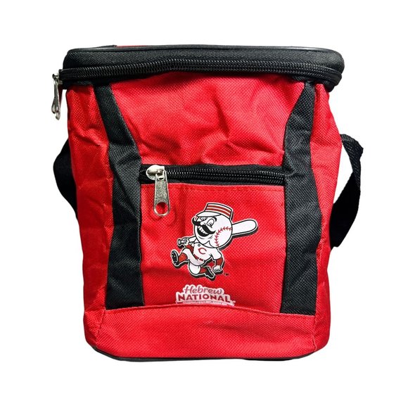 Cincinnati Reds Hebrew National w/ Mr. RedLegs Promotional Soft Side Bag - Picture 2 of 10